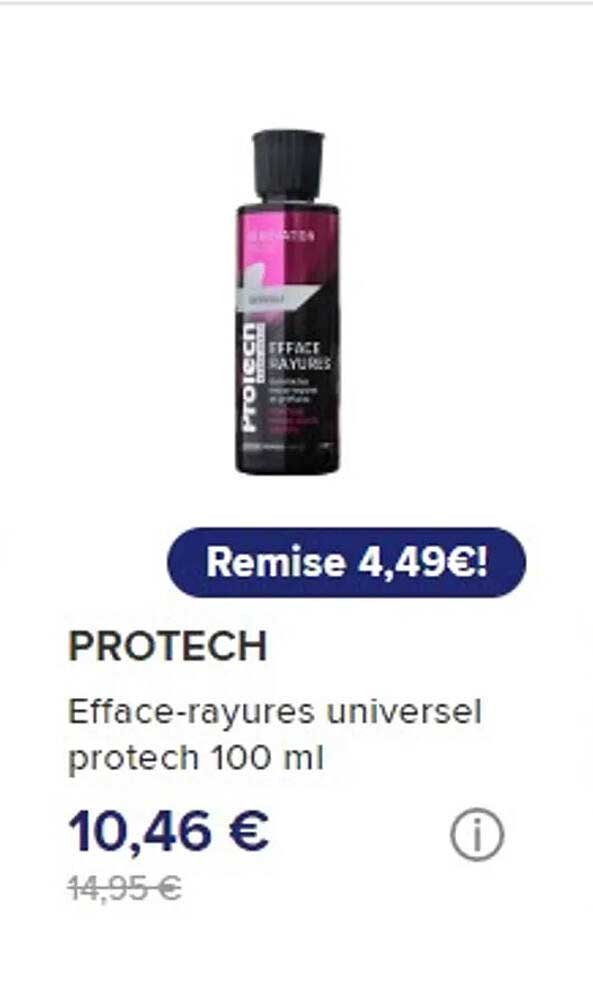 efface-rayures universel protech 100 ml