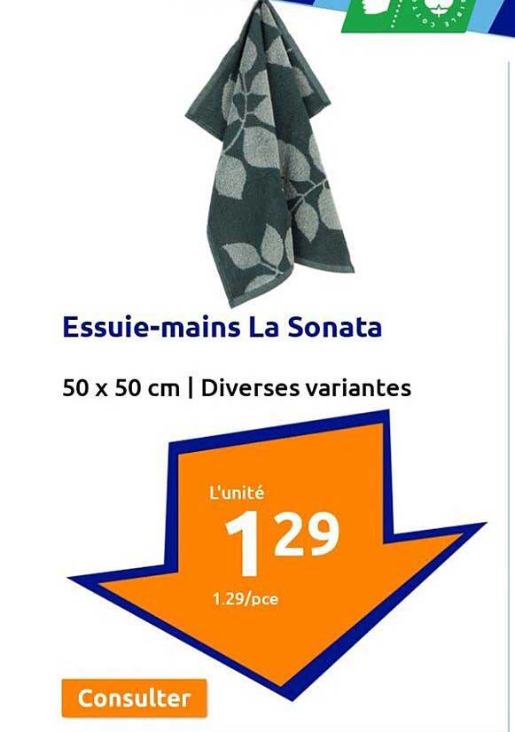 essuie-mains la sonata