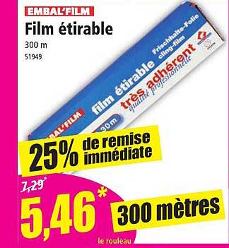 Film étirable Embal'film