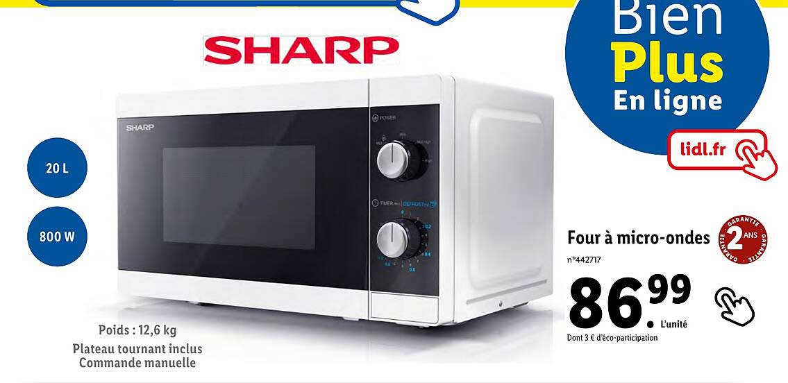 four à micro-ondes sharp