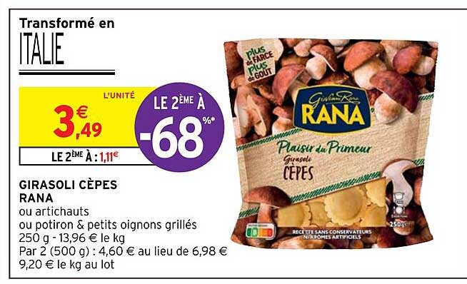 Girasoli Cèpes Rana