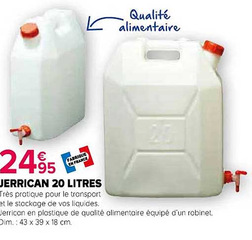Jerrican 20 Litres