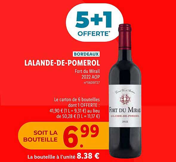 lalande-de-pomerol fort du mirail 2022 aop