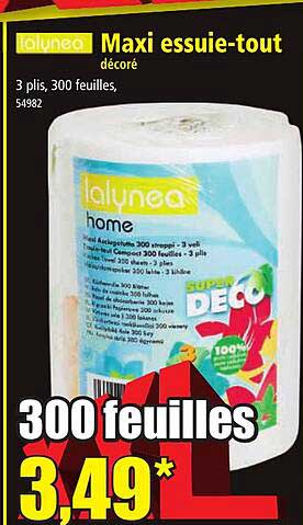 maxi essuie-tout lalynéa