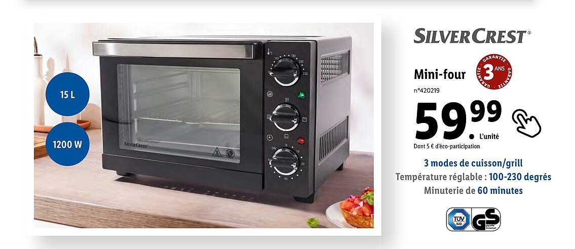 mini-four silver crest