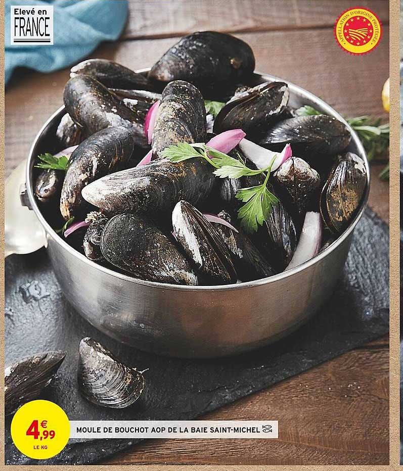 moule de bouchot aop de la baie saint-michel