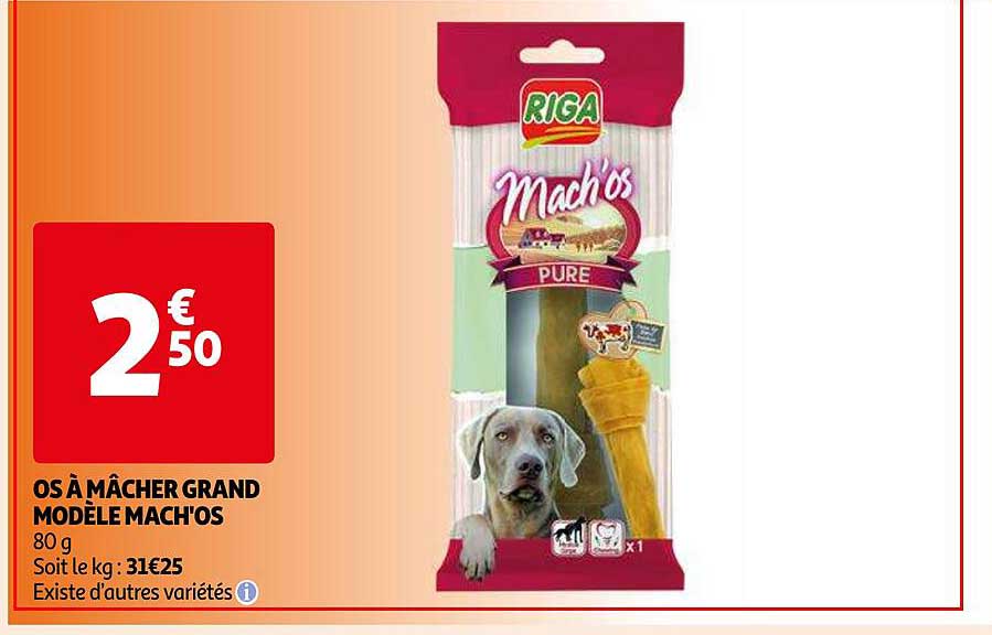 os à mâcher gand modèle mach'os