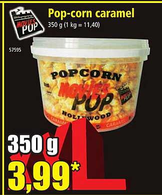 pop-corn caramel movies pup