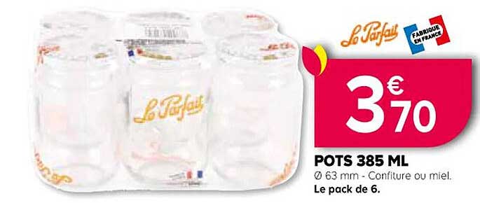 pots 385 ml le parfait