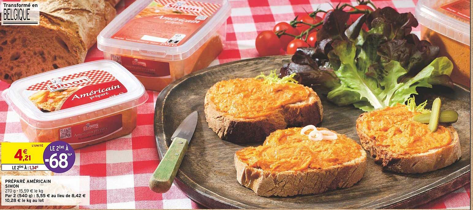 Préparé Américain Simon