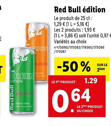 red bull édition