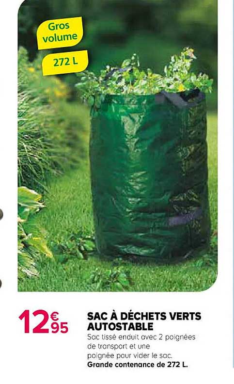 Sac à Déchets Verts Autostable