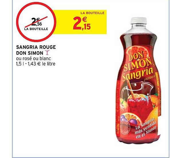 Sangria Rouge Don Simon