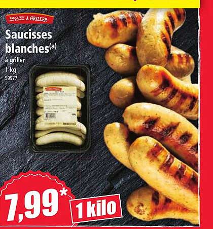 Saucisses Blanches