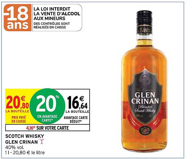 scotch whisky glen crinan