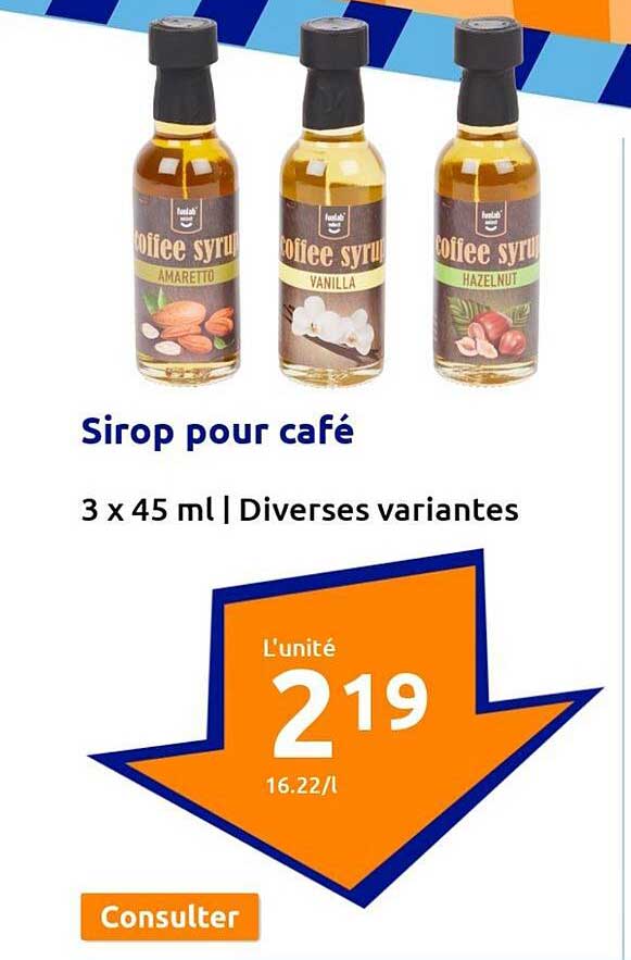 Sirop Pour Café