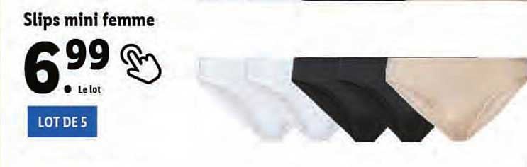 Slips Mini Femme