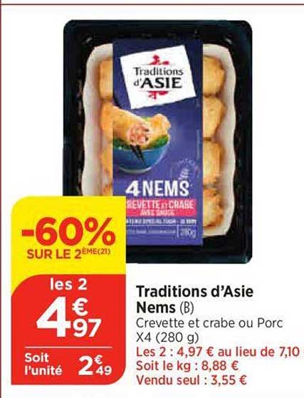 Traditions D'asie Nems