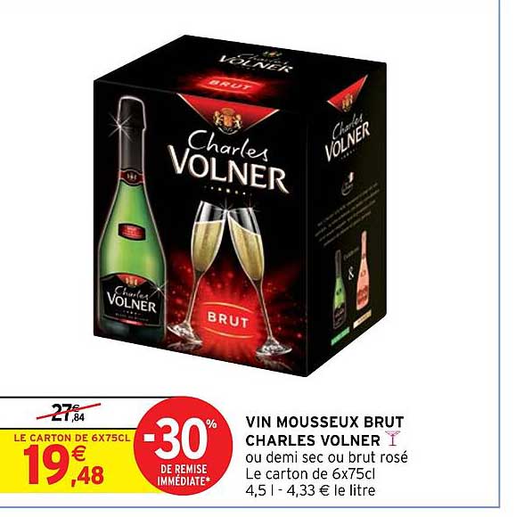 Vin Mousseux Brut Charles Volner