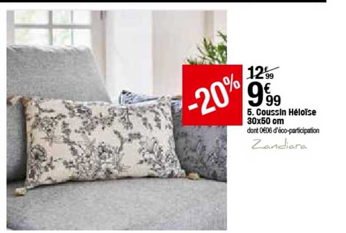 Coussin Héloïse 30x50 Cm -20%