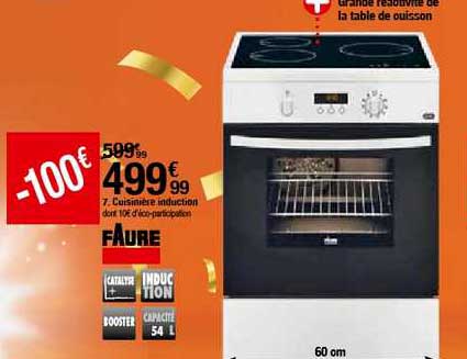 Cuisinière Induction