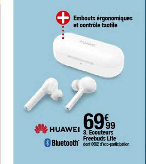 écouteurs freebuds lite huawei