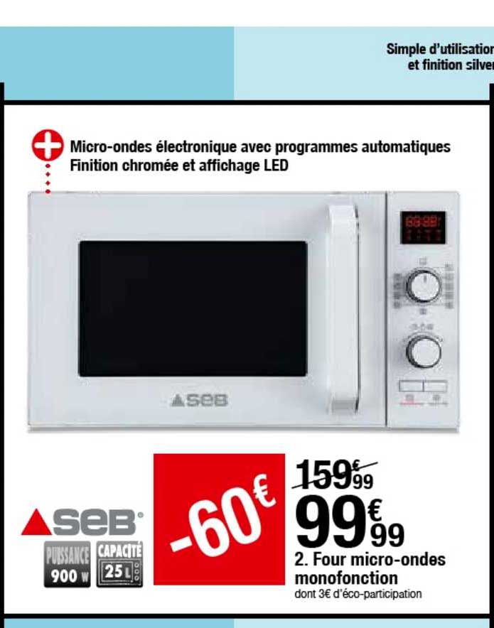 four micro ondes monofonction aseb