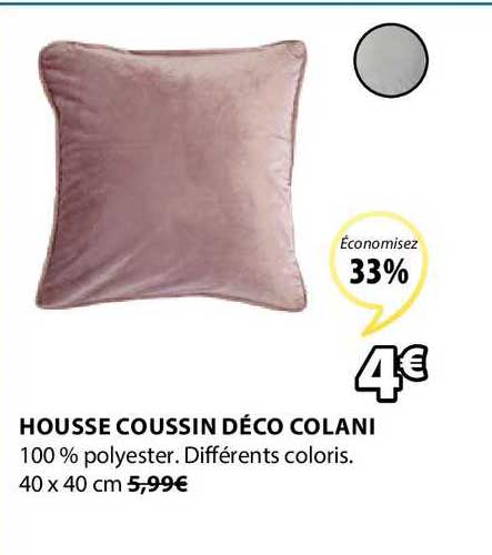 housse coussin déco colani