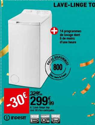 lave linge inp indesit