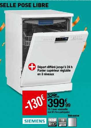 lave vaisselle siemens