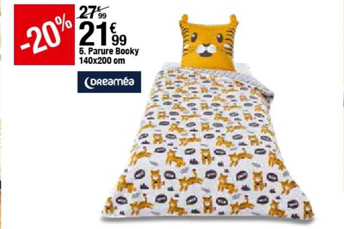 parure bocky 140x200 cm dreaméa
