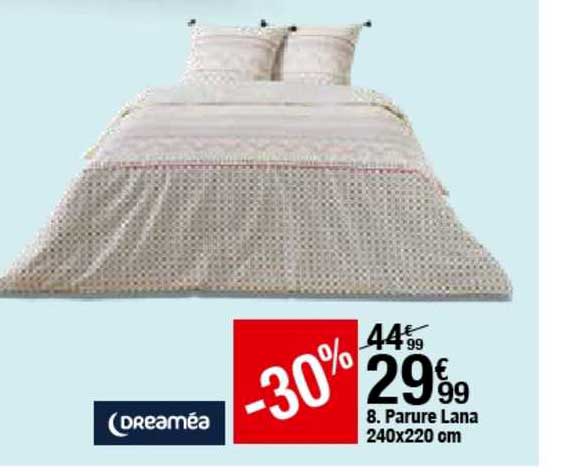 parure lana 240x220 cm dreaméa -30%