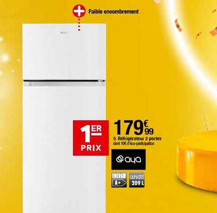 Réfrigérateur 2 Portes