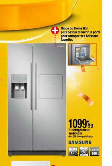 Réfrigérateur Américain