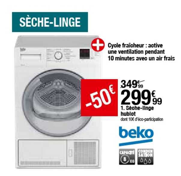 Sèche Linge Hublot Beko