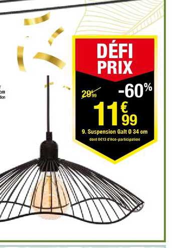 suspension galt 34 cm