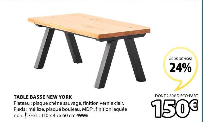 table basse new york