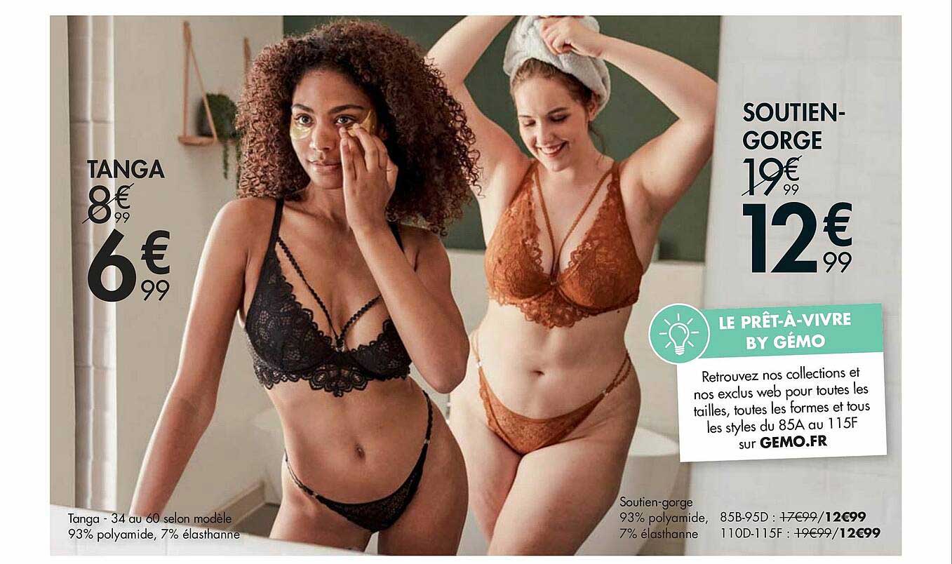 soutien-gorge, tanga