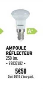 ampoule réflecteur