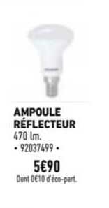 ampoule réflecteur