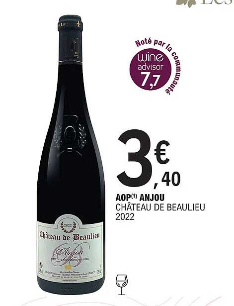 aop anjou château de beaulieu 2022