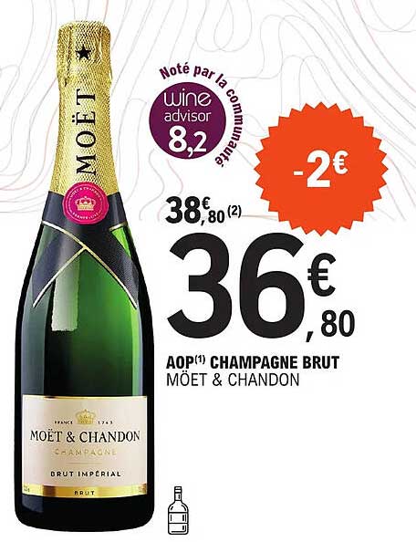 aop champagne brut möet & chandon
