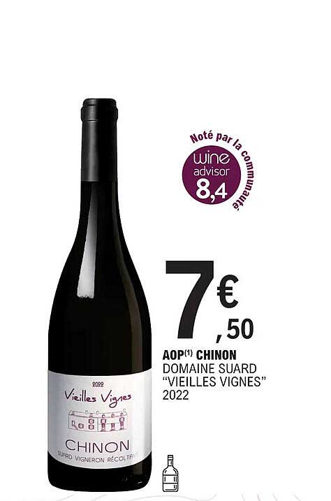 aop chinon domaine suard "vieilles vignes" 2022