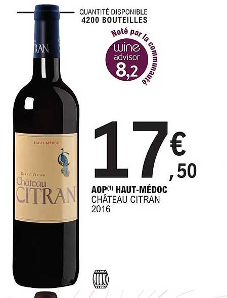 aop haut-médoc château citran 2016