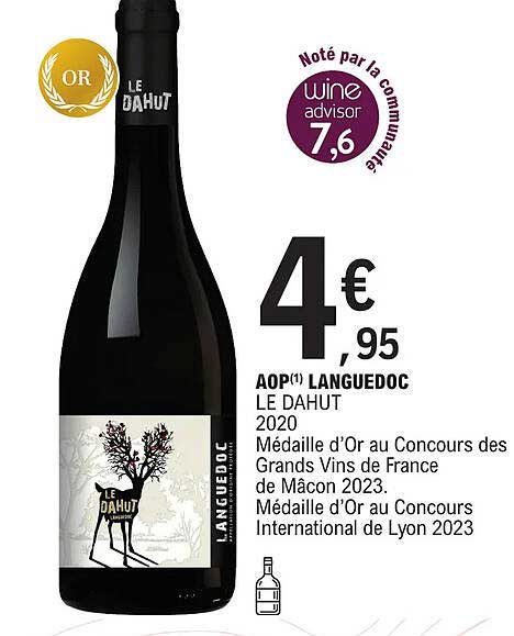 Aop Languedoc Le Dahut 2020