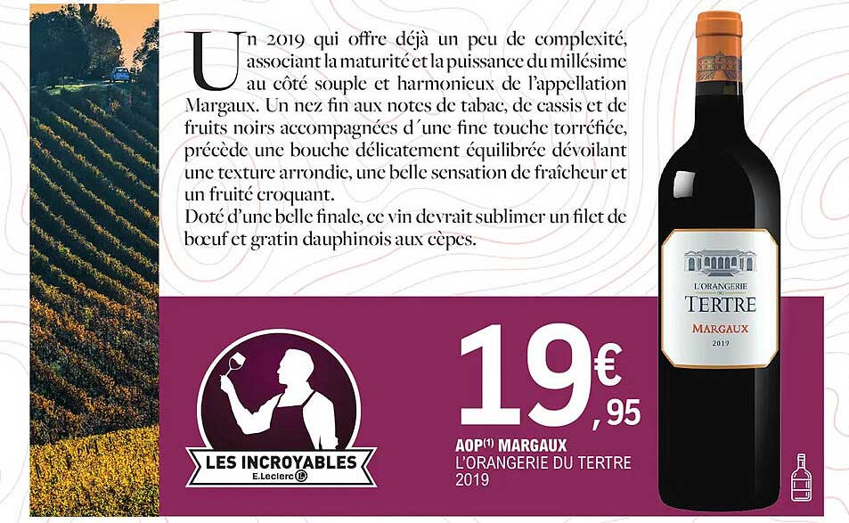 aop margaux l'orangerie du tertre 2019