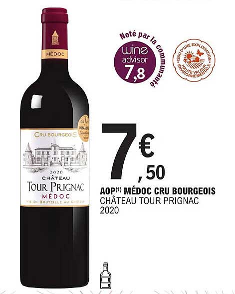 Aop Médoc Cru Bourgeois Château Toru Prignac 2020
