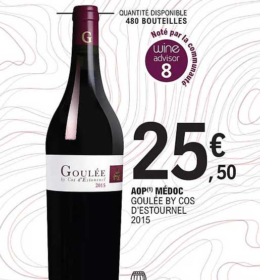 Aop Médoc Goulée By Cos D'estournel 2015
