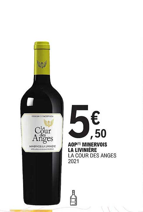 aop minervois la livinière la cour des anges 2021