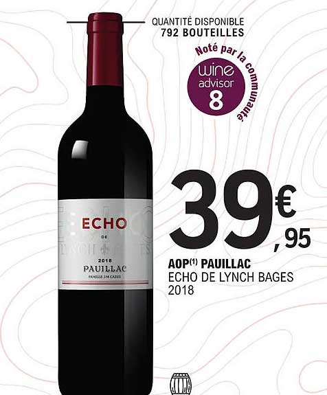 aop pauillac echo de lynch bages 2018